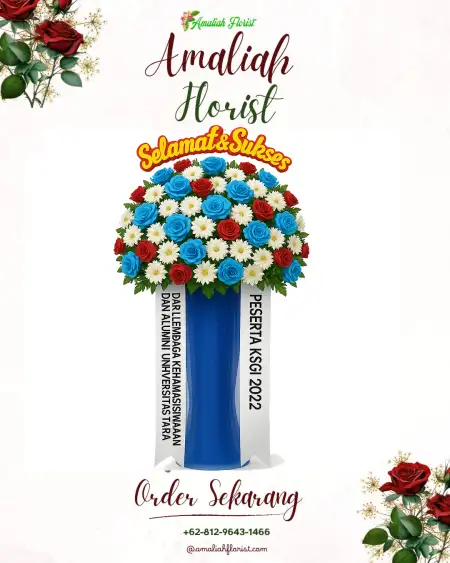 Standing Flowers Grand Krakatau Hotel Serang